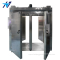 Front and rear door stainless steel oven